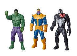 MARVEL - FIGURINE ARTICULÉE DE SUPER-HÉROS HULK, THANOS OU VENOM ASST